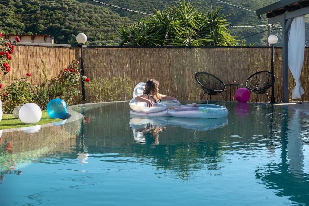 فيلا Casa Del Miele, Private Pool, Bbq, Mountain View. Alikianos المظهر الخارجي الصورة