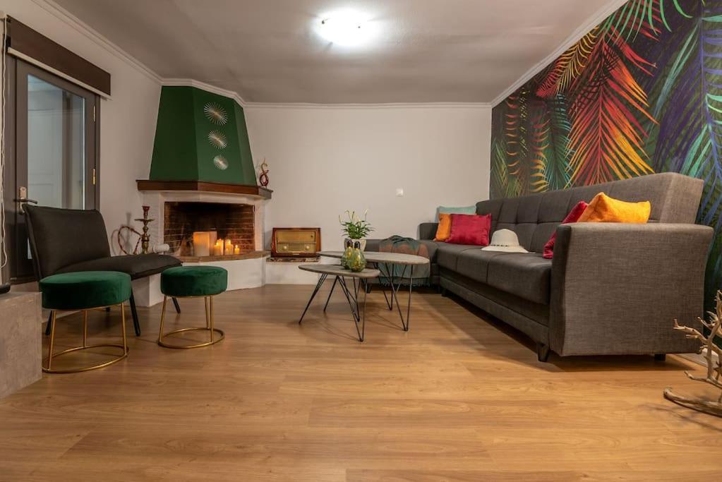 فيلا Casa Del Miele, Private Pool, Bbq, Mountain View. Alikianos المظهر الخارجي الصورة