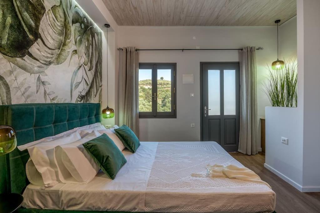 فيلا Casa Del Miele, Private Pool, Bbq, Mountain View. Alikianos المظهر الخارجي الصورة